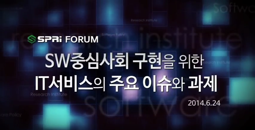 SW중심사회 구현을 위한 IT서비스의 주요 이슈와 과제_김용진(서강대학교 교수)